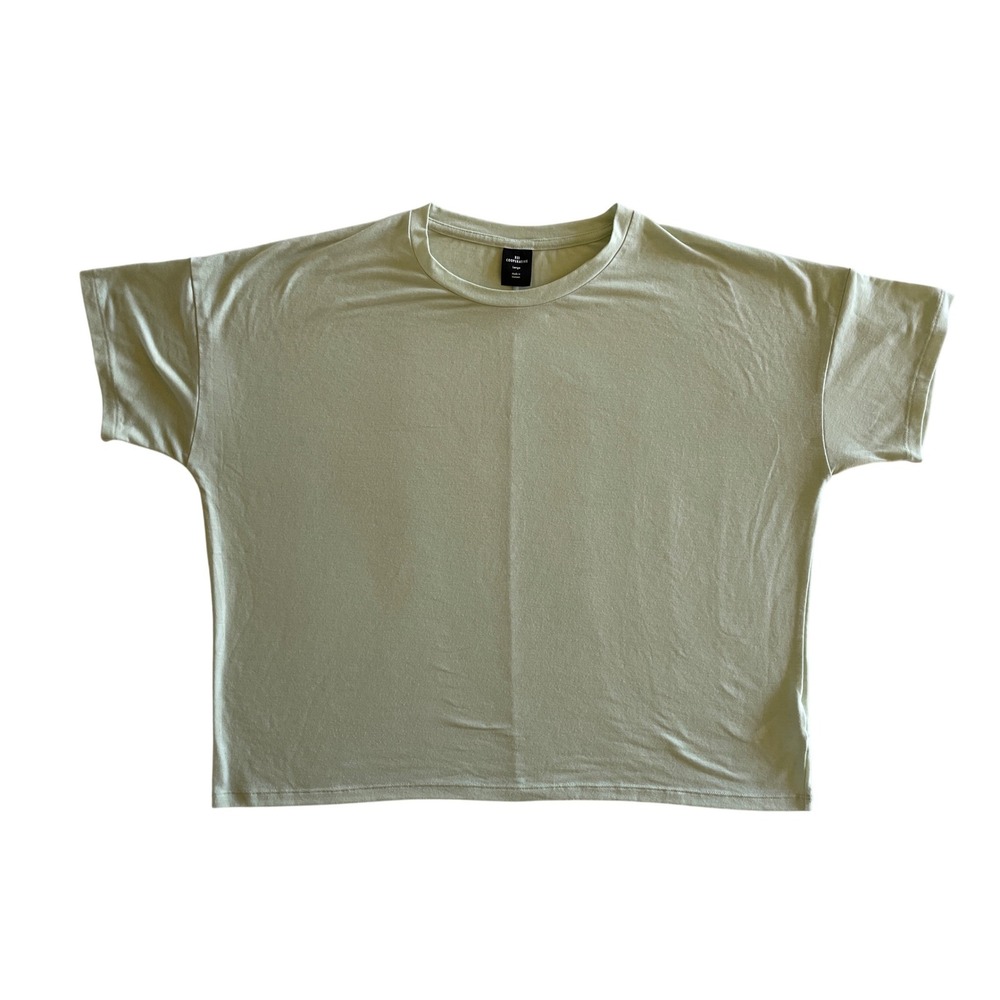 REI‎ Cooperative Womens Sage Green Relaxed Fit Short Sleeve T Shirt Large